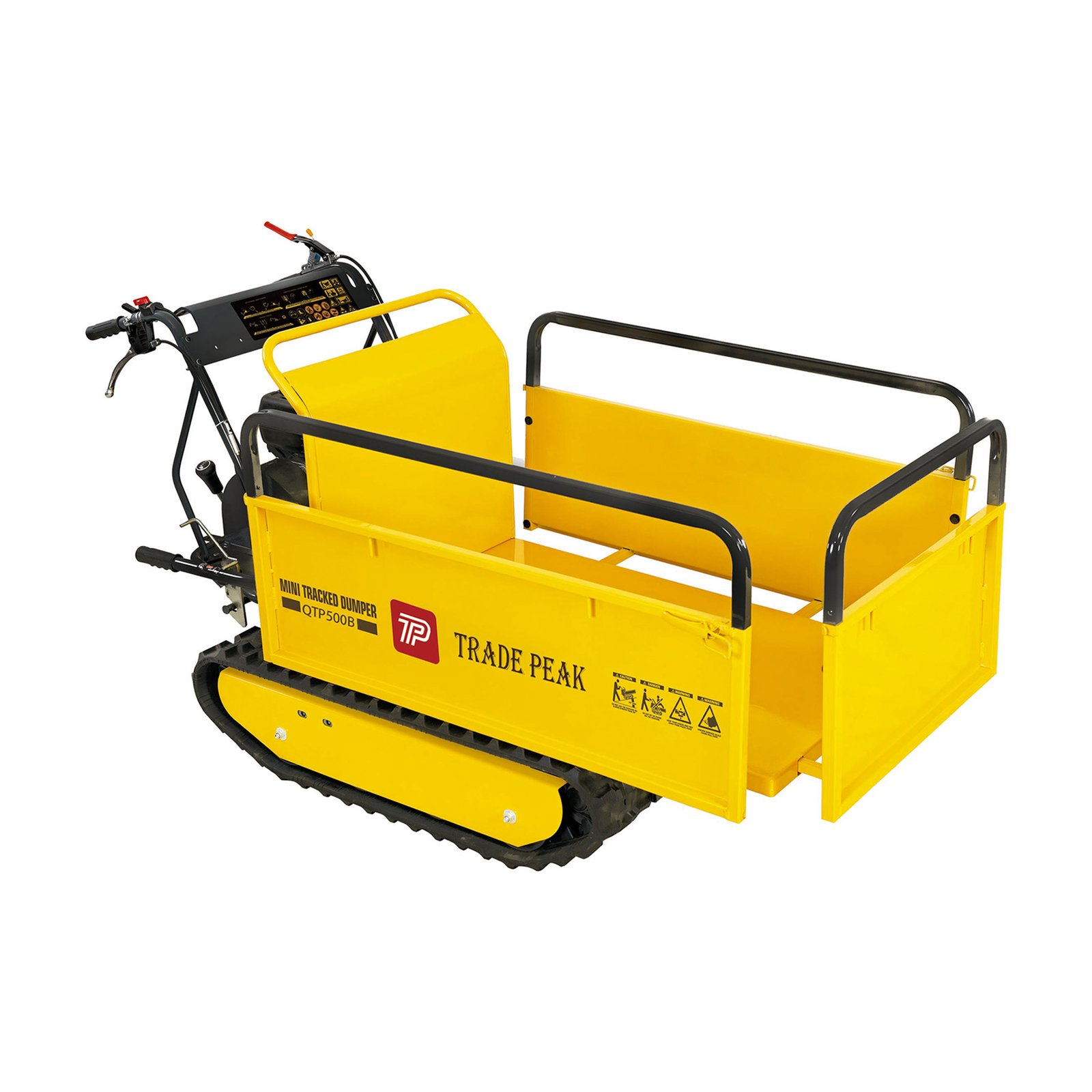QTP500B 3 1 tracked mini dumper